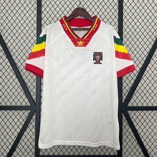 Tailandia Camiseta Portugal Segunda Equipación Retro 1992 1994 Tailandia Camiseta Portugal Segunda Equipación Retro 1992 1994