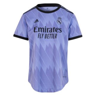 Tailandia Camiseta Real Madrid Segunda Equipación Mujer 2022/2023 Tailandia Camiseta Real Madrid Segunda Equipación Mujer 2022/2023