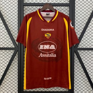Camiseta Roma Primera Equipación Retro 1997-1998 Camiseta Roma Primera Equipación Retro 1997-1998
