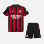 Camiseta AC Milan Primera Equipación Niño 2025/2026