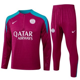 Sudadera De Training PSG 2024/2025 Rojo Sudadera De Training PSG 2024/2025 Rojo