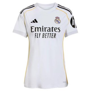 Camiseta Real Madrid Primera Equipación Mujer 2025/2026 Camiseta Real Madrid Primera Equipación Mujer 2025/2026