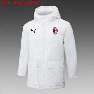 Abrigo AC Milan 2024/2025 Blanco 2 Abrigo AC Milan 2024/2025 Blanco 2