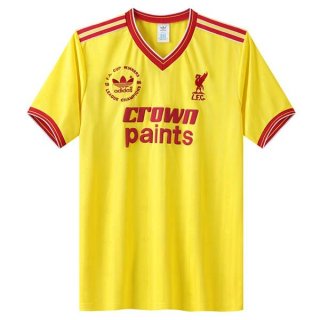 Camiseta Liverpool Tercera Equipación Retro 1986 Camiseta Liverpool Tercera Equipación Retro 1986