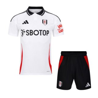 Camiseta Fulham Primera Equipación Niño 2024/2025 Camiseta Fulham Primera Equipación Niño 2024/2025