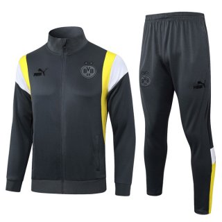 Chandal Borussia Dortmund 2024 Gris 2 Chandal Borussia Dortmund 2024 Gris 2