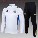 Ninos Sudadera De Training Manchester United 2025/2026 Blanco 5