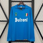 Tailandia Camiseta Napoli Primera Equipación ML Retro 1987-1988