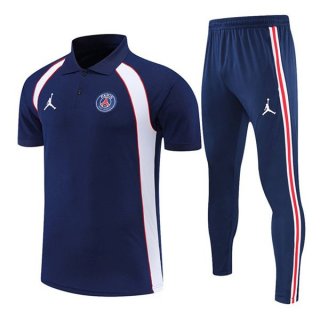Polo Paris Saint Germain Conjunto Completo 2022/2023 Azul Marino Polo Paris Saint Germain Conjunto Completo 2022/2023 Azul Marino