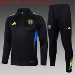 Ninos Sudadera De Training Manchester United 2025/2026 Negro 5