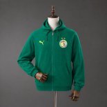 Sudadera con Capucha Senegal Full-Zip 2026/2027 Verde Sudadera con Capucha Senegal Full-Zip 2026/2027 Verde