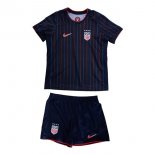 Camiseta Estados Unidos Segunda Equipación Niño 2025
