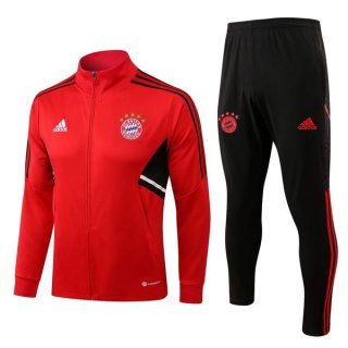 Chandal Bayern Munich 2023 Rojo Negro Chandal Bayern Munich 2023 Rojo Negro