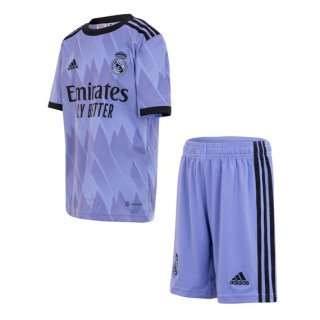 Camiseta Real Madrid Segunda Equipación Niño 2022/2023 Camiseta Real Madrid Segunda Equipación Niño 2022/2023