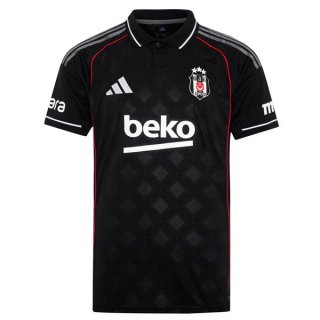 Tailandia Camiseta Besiktas 2025/2026 Negro Tailandia Camiseta Besiktas 2025/2026 Negro