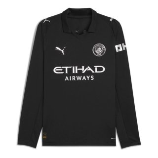 Tailandia Camiseta Manchester City Segunda Equipación ML 2025/2026
