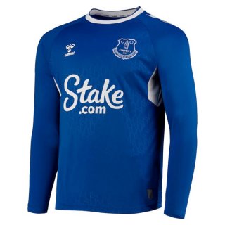 Tailandia Camiseta Everton Primera Equipación ML 2022/2023 Tailandia Camiseta Everton Primera Equipación ML 2022/2023