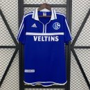 Camiseta Schalke 04 Primera Equipación Retro 2001-2002