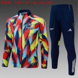 Ninos Chandal Arsenal 2025/2026 Azul Rojo 3