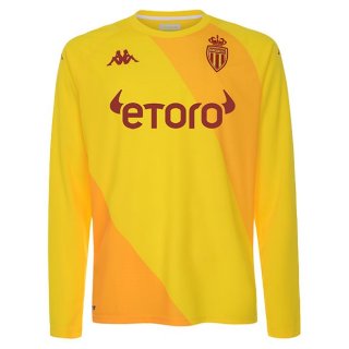 Tailandia Camiseta AS Monaco Portero 2021/2022 Amarillo Tailandia Camiseta AS Monaco Portero 2021/2022 Amarillo