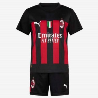 Camiseta AC Milan Primera Equipación Niño 2022/2023 Camiseta AC Milan Primera Equipación Niño 2022/2023