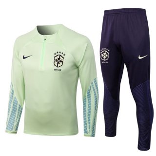 Sudadera De Training Brasil 2023 Verde 2 Sudadera De Training Brasil 2023 Verde 2