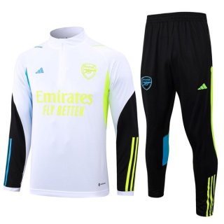 Sudadera De Training Arsenal 2024 Blanco Negro Sudadera De Training Arsenal 2024 Blanco Negro