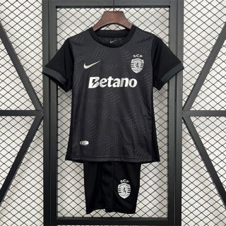 Camiseta Sporting Lisbon Special Edition Niño 2025/2026 Negro Camiseta Sporting Lisbon Special Edition Niño 2025/2026 Negro