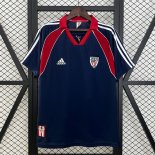 Tailandia Camiseta Athletic Bilbao Segunda Equipación Retro 1999-2000