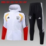 Ninos Chandal Con Capucha Alemania 2026/2027 Blanco 2