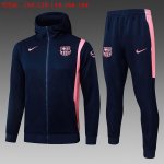 Ninos Chandal Con Capucha Barcelona 2026/2027 Azul