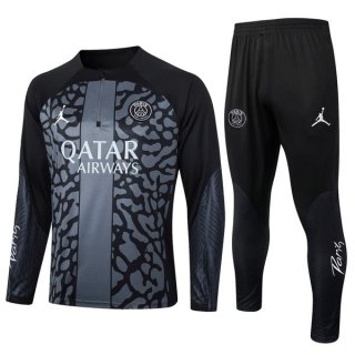 Sudadera De Training PSG 2024 Gris 2 Sudadera De Training PSG 2024 Gris 2