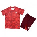 Camiseta Polonia Segunda Equipación Niño 2026 Camiseta Polonia Segunda Equipación Niño 2026