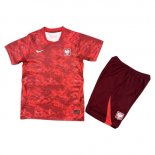 Camiseta Polonia Segunda Equipación Niño 2026 Camiseta Polonia Segunda Equipación Niño 2026