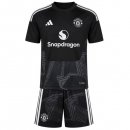 Camiseta Manchester United Portero Niño 2026/2027 Negro