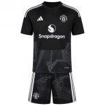 Camiseta Manchester United Portero Niño 2026/2027 Negro