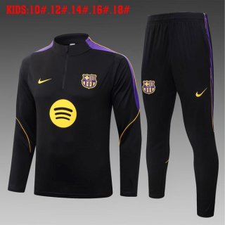 Ninos Sudadera De Training Barcelona 2026/2027 Negro 3