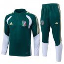 Sudadera De Training Italia 2026/2027 Verde Sudadera De Training Italia 2026/2027 Verde