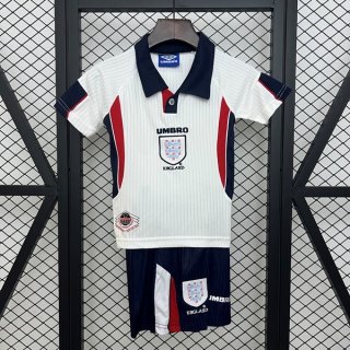 Camiseta Inglaterra Primera Equipación Niño Retro 1998