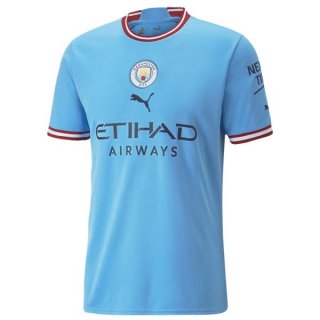 Camiseta Manchester City Primera 2022/2023 Camiseta Manchester City Primera 2022/2023