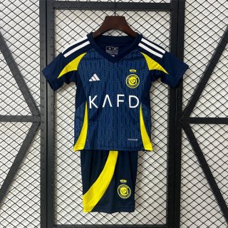 Camiseta Al-Nassr FC Segunda Equipación Niño 2024/2025 Camiseta Al-Nassr FC Segunda Equipación Niño 2024/2025