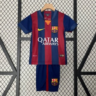 Camiseta Barcelona Primera Equipación Retro Niño 2014 2015 Camiseta Barcelona Primera Equipación Retro Niño 2014 2015