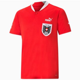 Tailandia Camiseta Austria Primera Equipación 2022/2023 Tailandia Camiseta Austria Primera Equipación 2022/2023