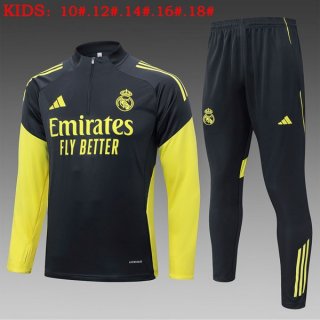 Ninos Sudadera De Training Real Madrid 2025/2026 Negro 5 Ninos Sudadera De Training Real Madrid 2025/2026 Negro 5