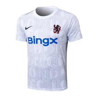 Camiseta Entrenamiento Chelsea 2025/2026 Blanco 4 Camiseta Entrenamiento Chelsea 2025/2026 Blanco 4