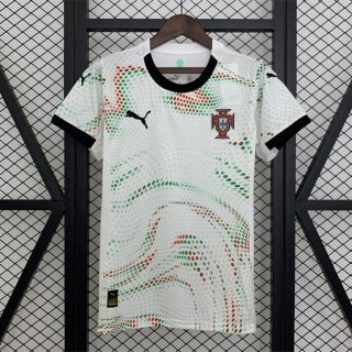 Camiseta Portugal Segunda Equipación Mujer 2025 Camiseta Portugal Segunda Equipación Mujer 2025