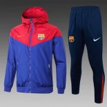Rompevientos Barcelona Conjunto Completo 2025/2026 Rojo Azul