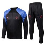 Sudadera De Training PSG 2023 Negro Azul Sudadera De Training PSG 2023 Negro Azul