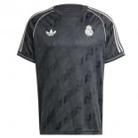 Tailandia Camiseta Real Madrid Cotton 2025/2026 Gris