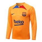 Sudadera De Training Barcelona Top 2023 Naranja 2 Sudadera De Training Barcelona Top 2023 Naranja 2